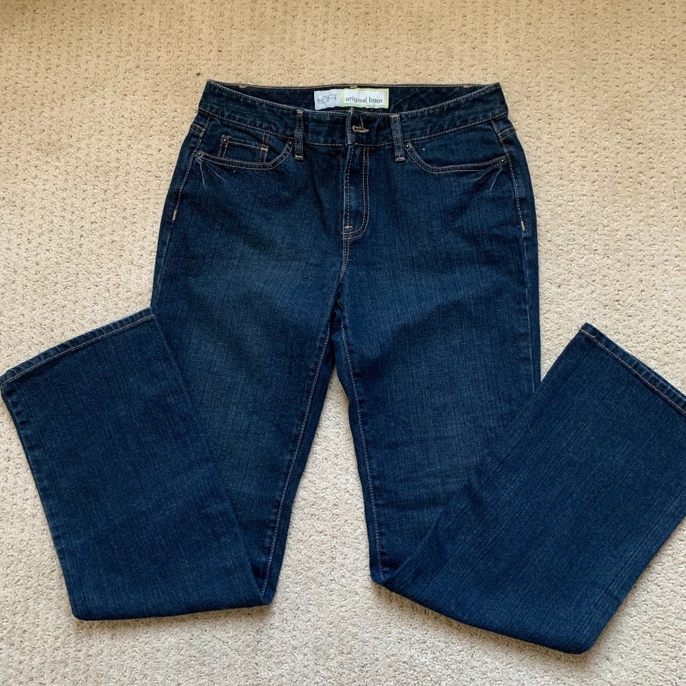 Loft,  Bootcut Denim pants (size 8)